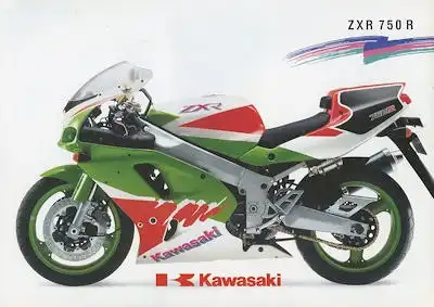 Kawasaki ZXR 750 R Prospekt 9.1992