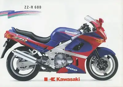 Kawasaki ZZ-R 600 Prospekt 9.1992