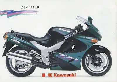 Kawasaki ZZ-R 1100 Prospekt 9.1992