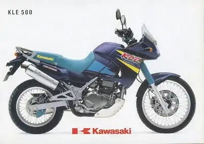 Kawasaki KLE 500 Prospekt 11.1993