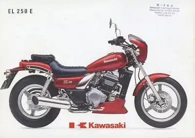 Kawasaki EL 250 E Prospekt 11.1993