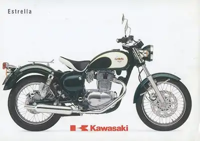 Kawasaki Estrella 250 Prospekt 12.1993