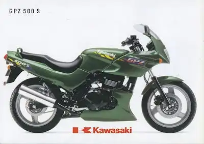 Kawasaki GPZ 500 S Prospekt 10.1993