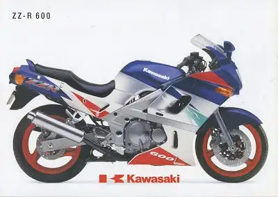 Kawasaki ZZ-R 600 Prospekt 10.1993