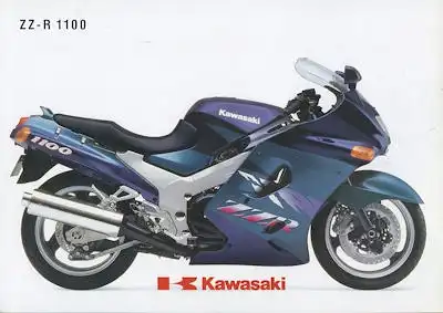 Kawasaki ZZ-R 1100 Prospekt 10.1993