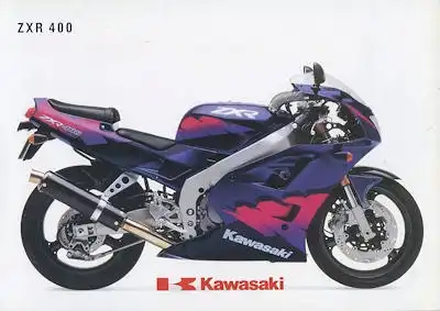 Kawasaki ZXR 400 Prospekt 10.1993