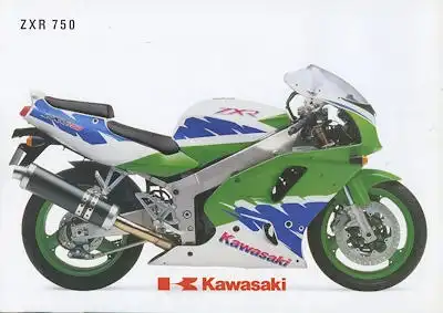 Kawasaki ZXR 750 Prospekt 10.1993