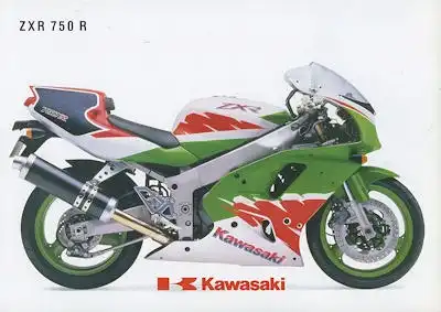 Kawasaki ZXR 750 R Prospekt 10.1993