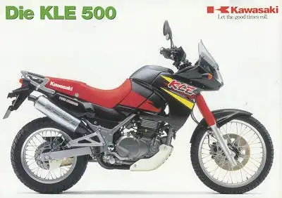 Kawasaki KLE 500 Prospekt 10.1994