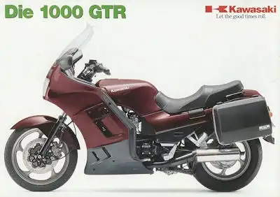 Kawasaki 1000 GTR Prospekt 10.1994