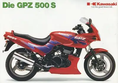 Kawasaki GPZ 500 S Prospekt 10.1994