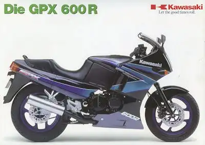 Kawasaki GPX 600 R Prospekt 10.1994