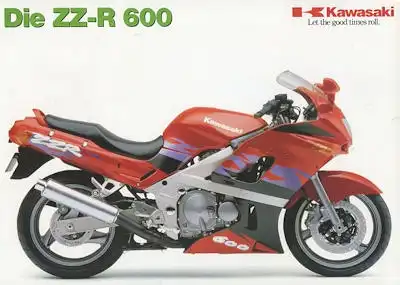 Kawasaki ZZ-R 600 Prospekt 10.1994