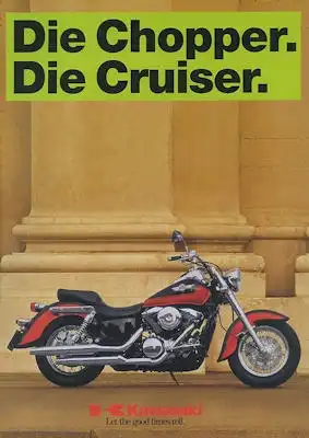 Kawasaki Chopper + Cruiser Prospekt 12.1995