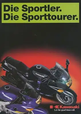 Kawasaki Sportler + Sporttourer Prospekt 1.1996