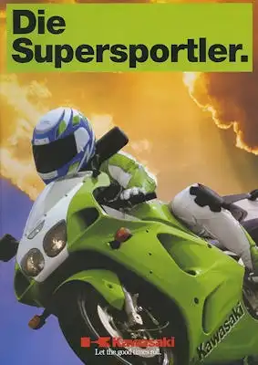 Kawasaki Supersportler Prospekt 12.1995