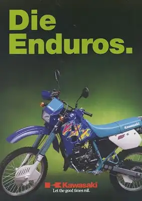 Kawasaki Enduro Prospekt 10.1996