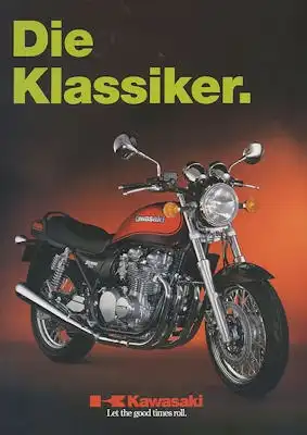 Kawasaki Klassiker Prospekt 10.1996