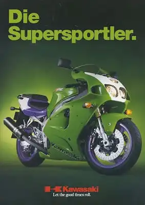 Kawasaki Supersportler Prospekt 10.1996
