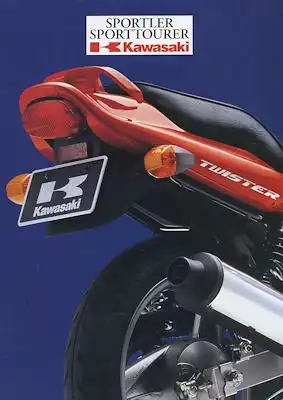 Kawasaki Sportler + Sporttourer Prospekt 11.1997