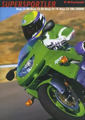 Kawasaki Supersportler Prospekt 10.1998