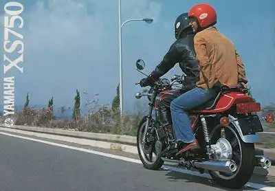 Yamaha XS 750 Prospekt 1979