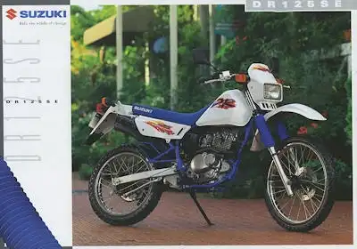 Suzuki DR 125 SE Prospekt 1995