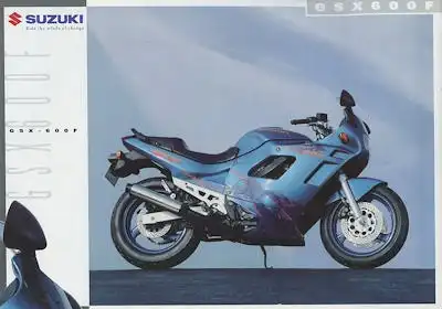 Suzuki GSX 600 F Prospekt 1995