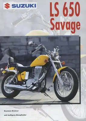 Suzuki LS 650 Savage Prospekt 1996