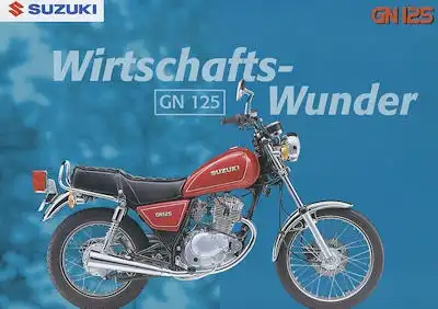 Suzuki GN 125 Prospekt 1997