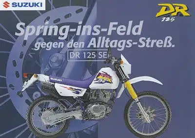 Suzuki DR 125 Prospekt 1997