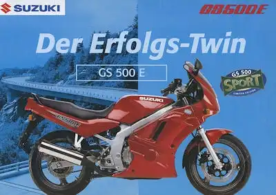 Suzuki GS 500 E Prospekt 1997