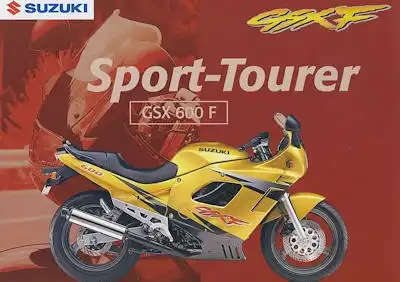 Suzuki GSX 600 F Prospekt 1997