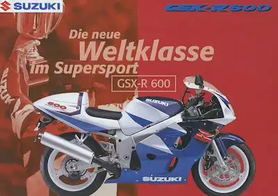 Suzuki GSX-R 600 Prospekt 1997