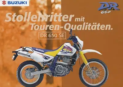 Suzuki DR 650 + SE Prospekt 1997