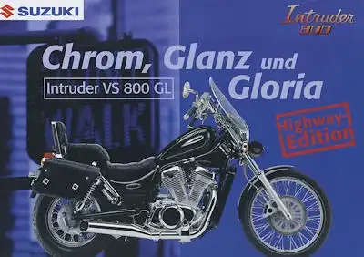 Suzuki Intruder VS 800 GL Prospekt 1997