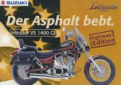 Suzuki Intruder VS 1400 GLP Prospekt 1997