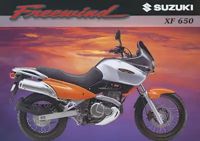Suzuki Freewind XF 650 Prospekt 1998