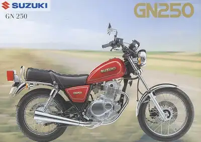 Suzuki GN 250 Prospekt 1999