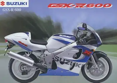 Suzuki GSX-R 600 Prospekt 1999