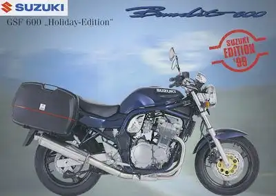 Suzuki GSF 600 Bandit Holiday Edition Prospekt 1999