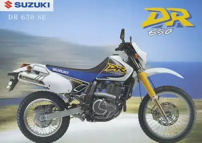 Suzuki DR 650 SE Prospekt 1999