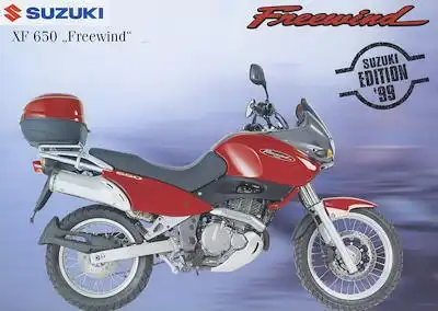 Suzuki Freewind XF 650 Prospekt 1999