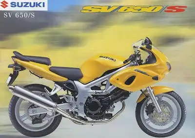 Suzuki SV 650/S Prospekt 1999