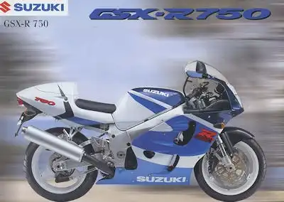 Suzuki GSX-R 750 Prospekt 1999