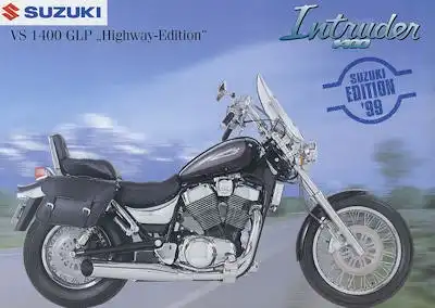 Suzuki Intruder VS 1400 GLP Highway edition Prospekt 1999
