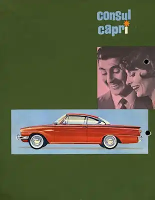 Ford Consul Capri Prospekt 1962