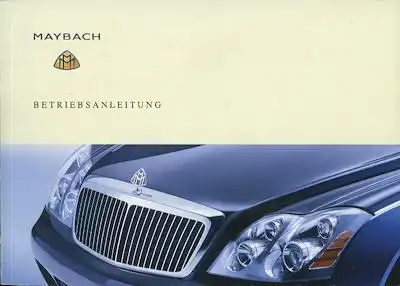 Maybach Bedienungsanleitung 2007