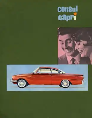 Ford Consul Capri Prospekt 1962