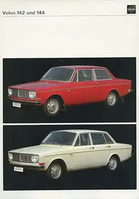 Volvo 142 144 Prospekt 8.1967
